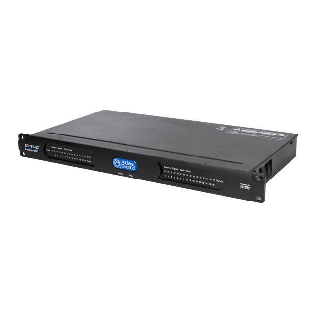Atlas Sound BB-1616DT 16 Input x 16 Output - Networkable DSP Device with Dante - Creation Networks