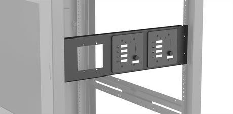 Atlas Sound BB-PLT-PNL 3RU Rack Mount Kit for BlueBridge® Wall Controllers - Creation Networks