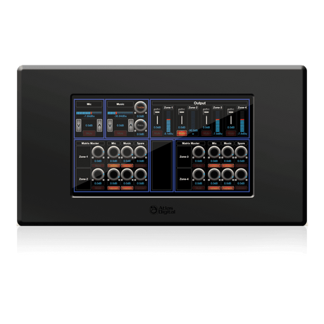 Atlas Sound BBWP-TOUCH7B BlueBridge® 7" Touch Panel Wall Controller - Creation Networks