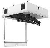 Atlas Sound CR222 2' x 2' Ceiling-Mount Rack with 2RU, Standard-Width, AmbiTILT™ Shelf and Integrated AC Power Pack with Auto Sensing "On-Off" - Without Projector Pole Adapter - Creation Networks