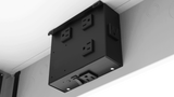 Atlas Sound CR222 2' x 2' Ceiling-Mount Rack with 2RU, Standard-Width, AmbiTILT™ Shelf and Integrated AC Power Pack with Auto Sensing "On-Off" - Without Projector Pole Adapter - Creation Networks