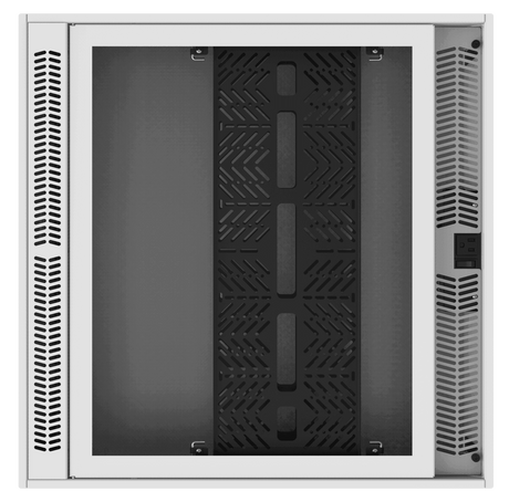 Atlas Sound CR222-NR 2' x 2' Ceiling-Mount Rack with 2RU, Standard-Width, AmbiTILT™ Shelf and Integrated AC Power Pack - Without Projector Pole Adapter - Creation Networks