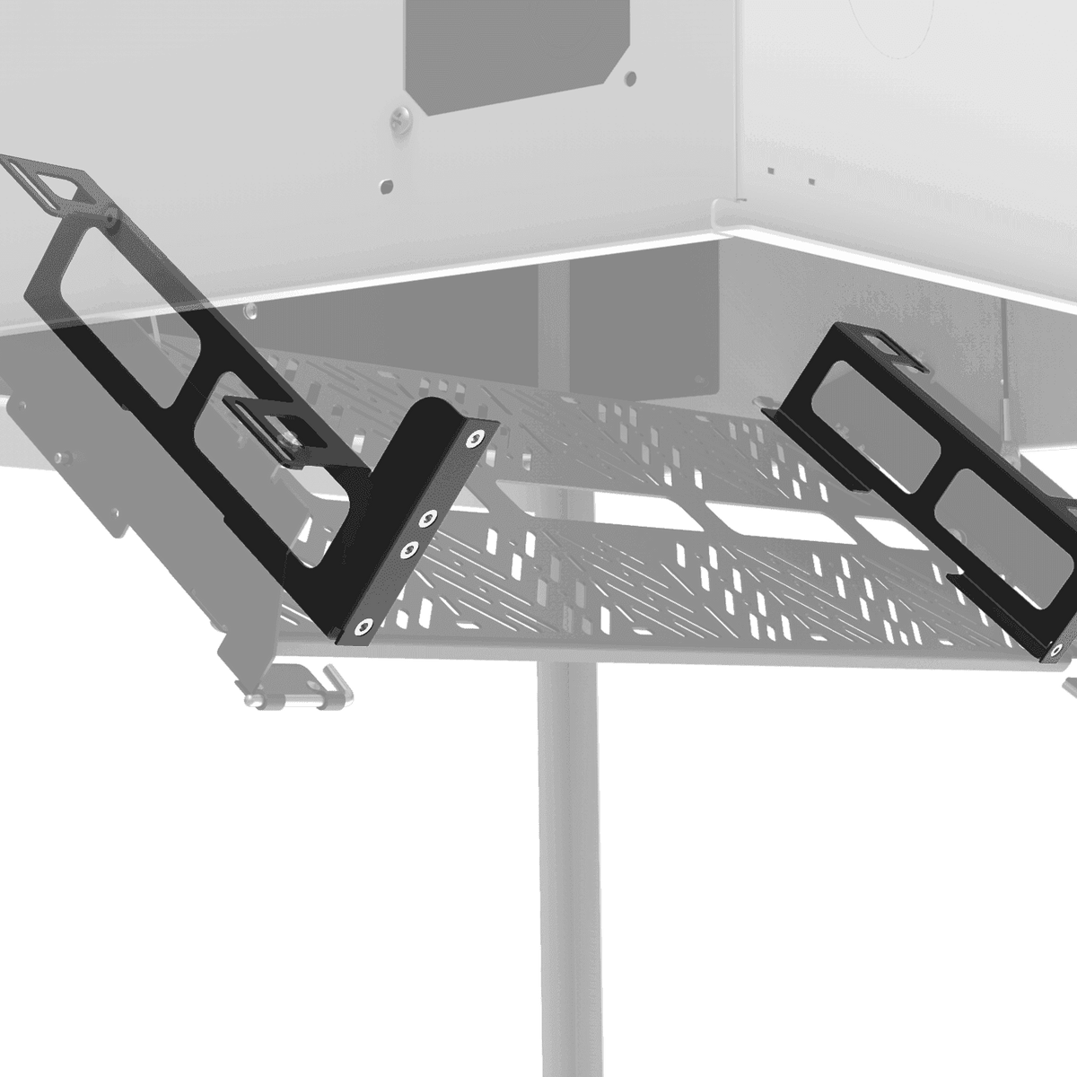 Atlas Sound CR222RR CR Series Optional Sliding Rack Rails for CR222 Ve ...