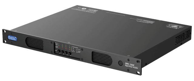 Atlas Sound DPA1202 1200-Watt Networkable Multi-Channel Power Amplifier with Optional Dante™ Network Audio - Creation Networks