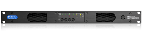 Atlas Sound DPA1202 1200-Watt Networkable Multi-Channel Power Amplifier with Optional Dante™ Network Audio - Creation Networks