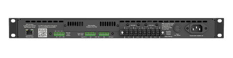 Atlas Sound DPA602 600-Watt Networkable Multi-Channel Power Amplifier with Optional Dante™ Network Audio - Creation Networks