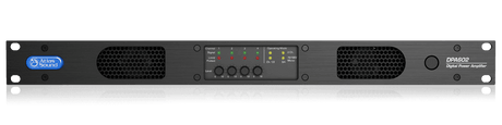 Atlas Sound DPA602 600-Watt Networkable Multi-Channel Power Amplifier with Optional Dante™ Network Audio - Creation Networks