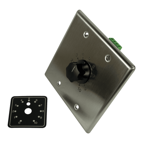 Atlas Sound E408-250 Precision, Plate Mounted 70.7V 250W Attenuator - Creation Networks