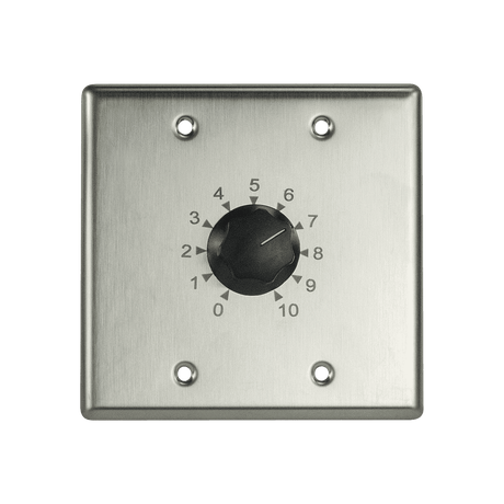 Atlas Sound E408-250 Precision, Plate Mounted 70.7V 250W Attenuator - Creation Networks
