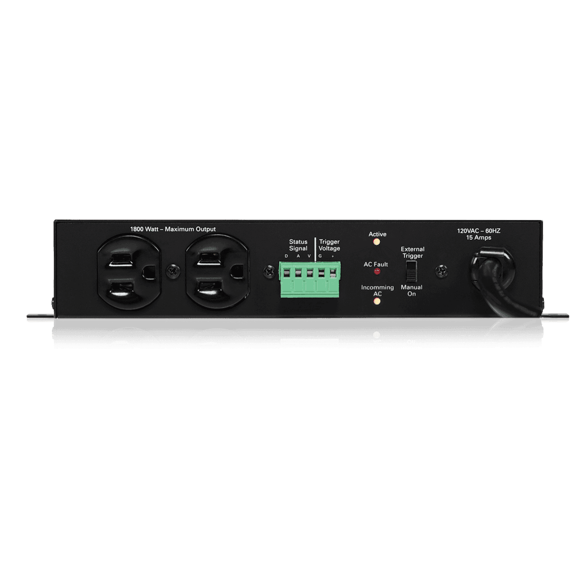 Atlas Sound ECM-15SH 15A AC Power Conditioner and Spike Suppressor (Single Housing) - Creation Networks
