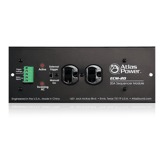 Atlas Sound ECM-20 20A AC Power Conditioner and Spike Suppressor - Creation Networks