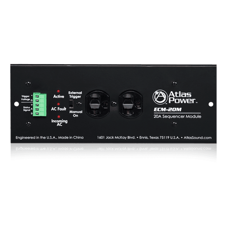 Atlas Sound ECM-20M 20A AC Power Conditioner and Spike Suppressor - Creation Networks