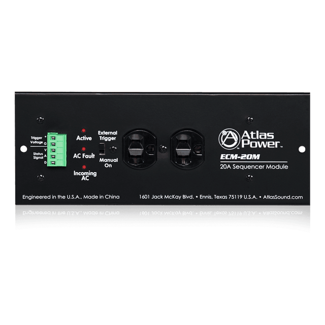 Atlas Sound ECM-20M 20A AC Power Conditioner and Spike Suppressor - Creation Networks