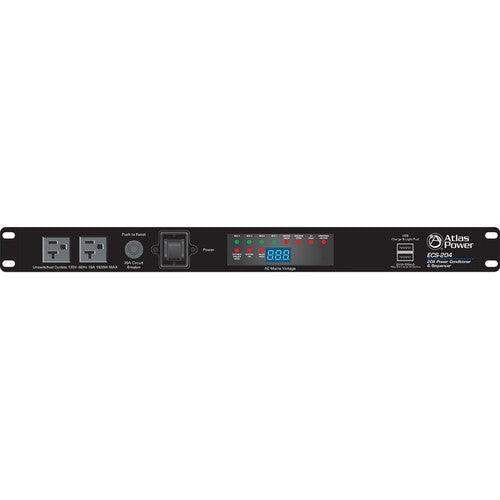 Atlas Sound ECS-204 Rackmountable 20A Power Conditioner and Sequencer - Creation Networks