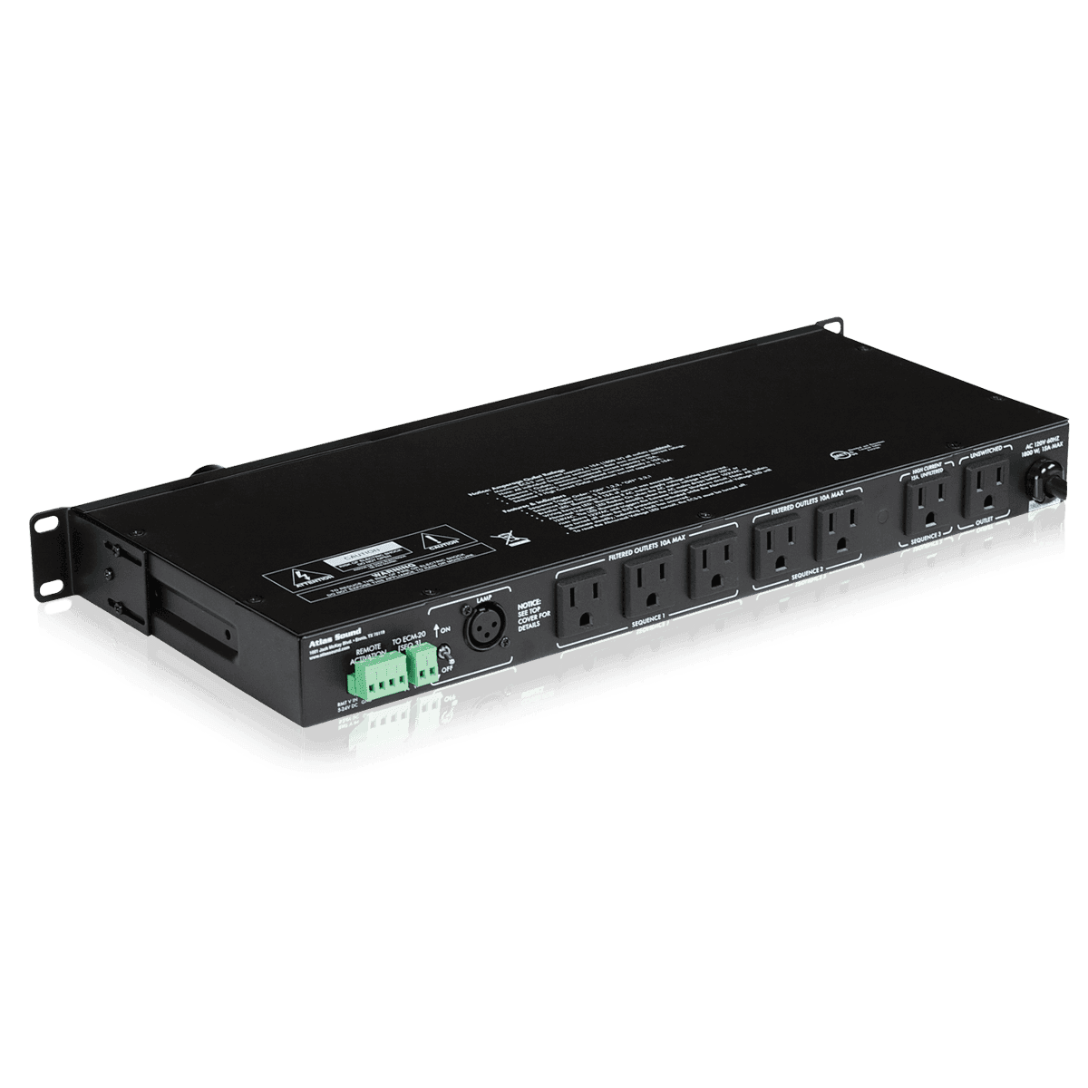 Atlas Sound ECS-3 15A Power Sequencer and Conditioner - Creation Networks