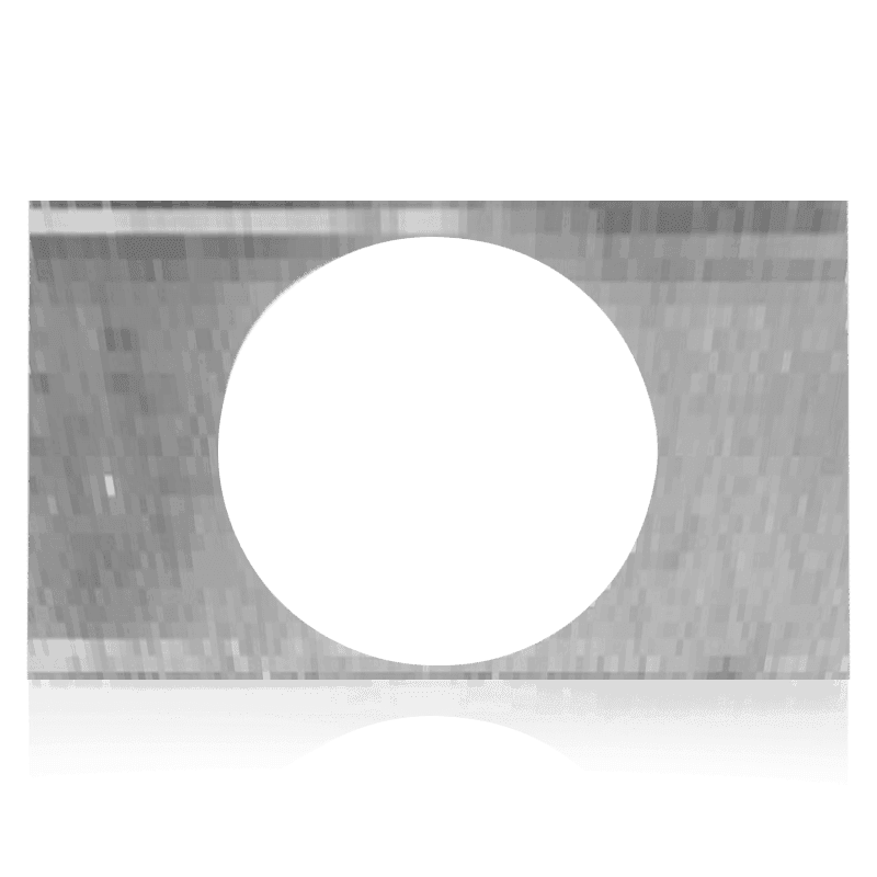 Atlas Sound EQ81 8" Round Hole T-Bar Bridge For Flanged Enclosures - Creation Networks