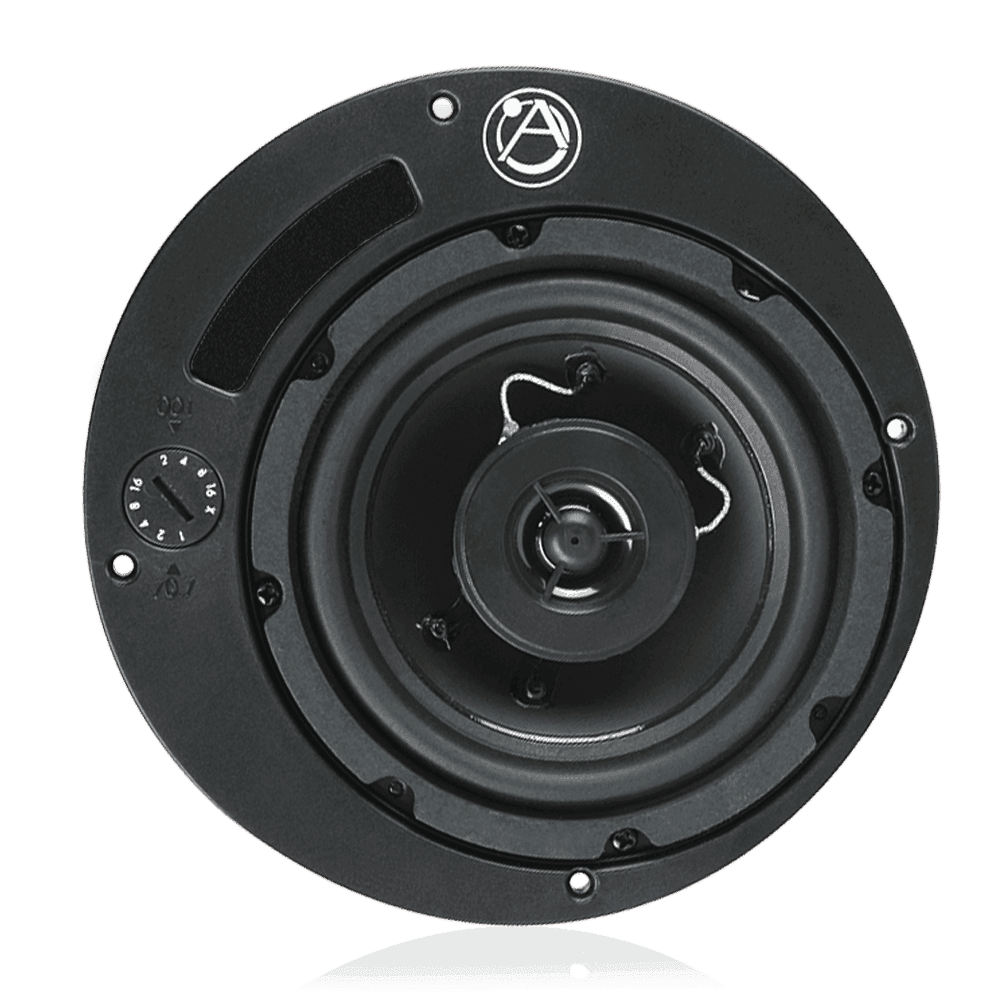 Atlas Sound FA42T-6MB 4" In-Ceiling Coaxial Speaker Motorboard Assembly with 16-Watt 70.7V/100V Transformer - Creation Networks