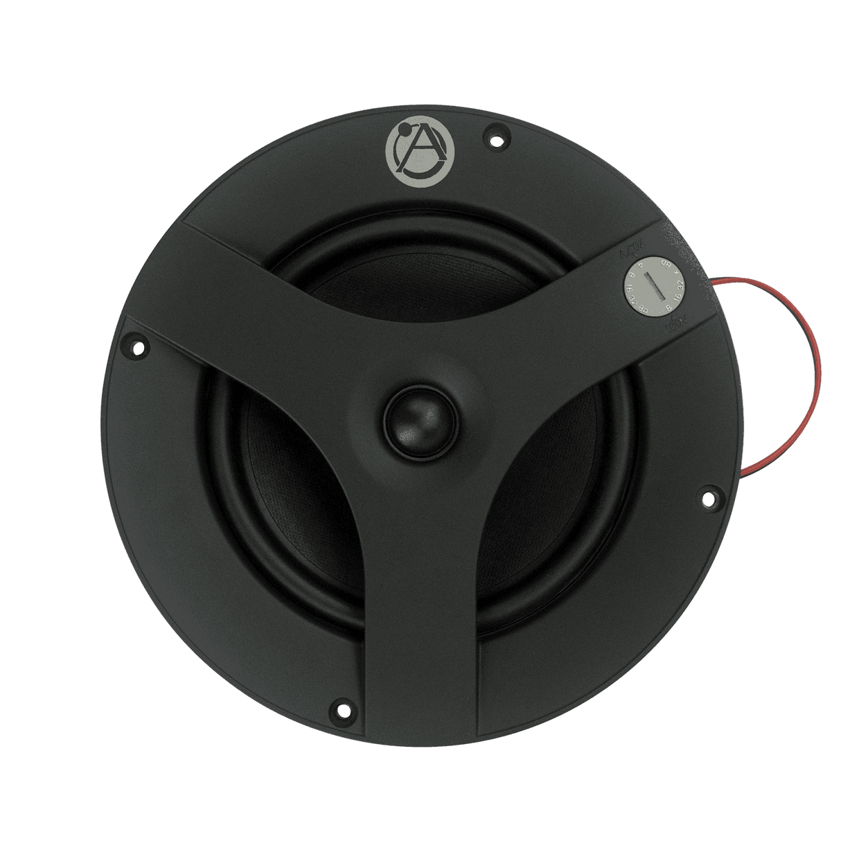 Atlas Sound FA63T-8MB 6" In-Ceiling Coaxial Speaker Motorboard Assembly with 32-Watt 70.7V/100V Transformer - Creation Networks