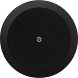 Atlas Sound FAP42T-B 4" Coaxial In-Ceiling Speaker with 16-Watt 70/100V Transformer and Ported Enclosure (Pair, Black) - Creation Networks