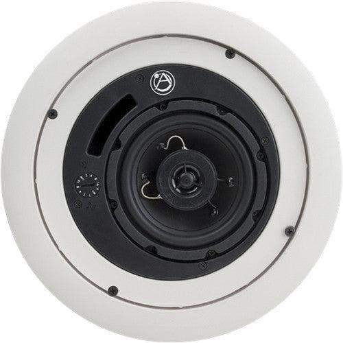 Atlas Sound FAP42TC Strategy II 4" 16W Coaxial Low Profile Ceiling System (Pair, White) - Creation Networks
