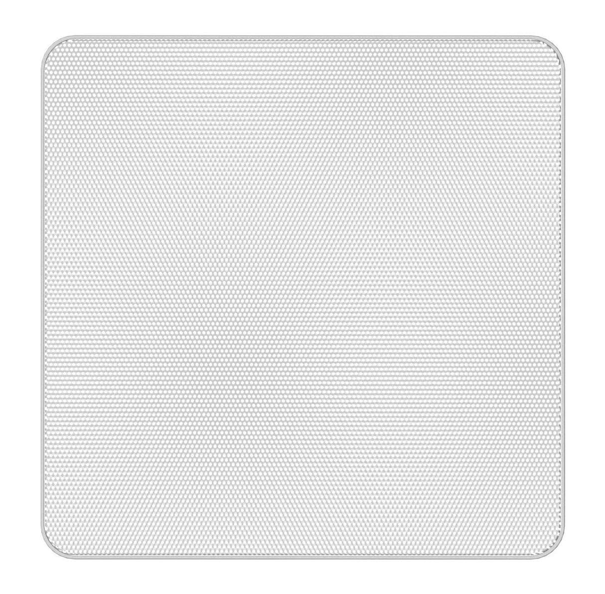 Atlas Sound FAP43T-WEGS 4.5" Coaxial In-Ceiling Speaker with 32-Watt 70V/100V Transformer, Ported Enclosure, Safety First Mounting System, and Square White Edgeless Grille (Pair, White) - Creation Networks