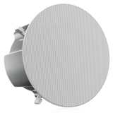Atlas Sound FAP6260T 6" Coaxial In-Ceiling Speaker with 60-Watt 70/100V Transformer and Ported Enclosure (Pair, White) - Creation Networks