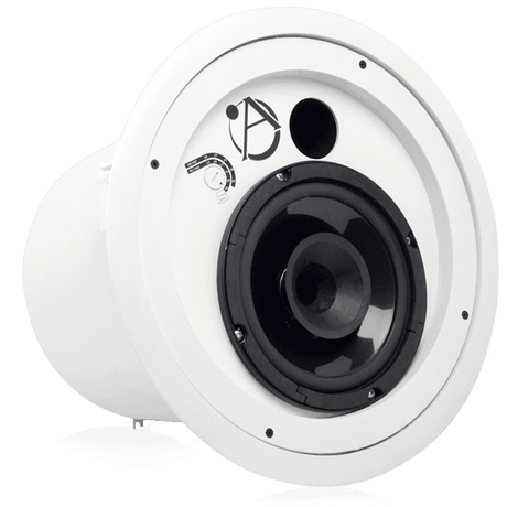 Atlas Sound FAP8CXT 8" Compression Driver Coaxial In-Ceiling Speaker with 60-Watt 70/100V Transformer and Ported Enclosure - Creation Networks