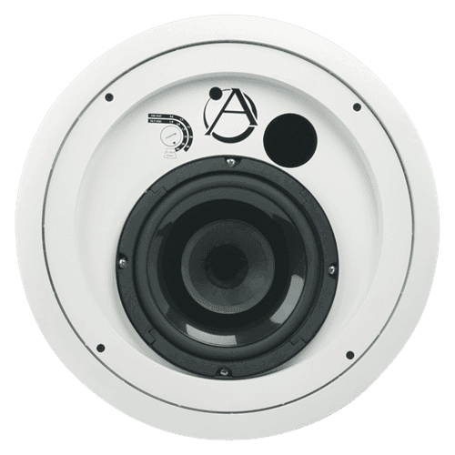Atlas Sound FAP8CXT 8" Compression Driver Coaxial In-Ceiling Speaker with 60-Watt 70/100V Transformer and Ported Enclosure - Creation Networks