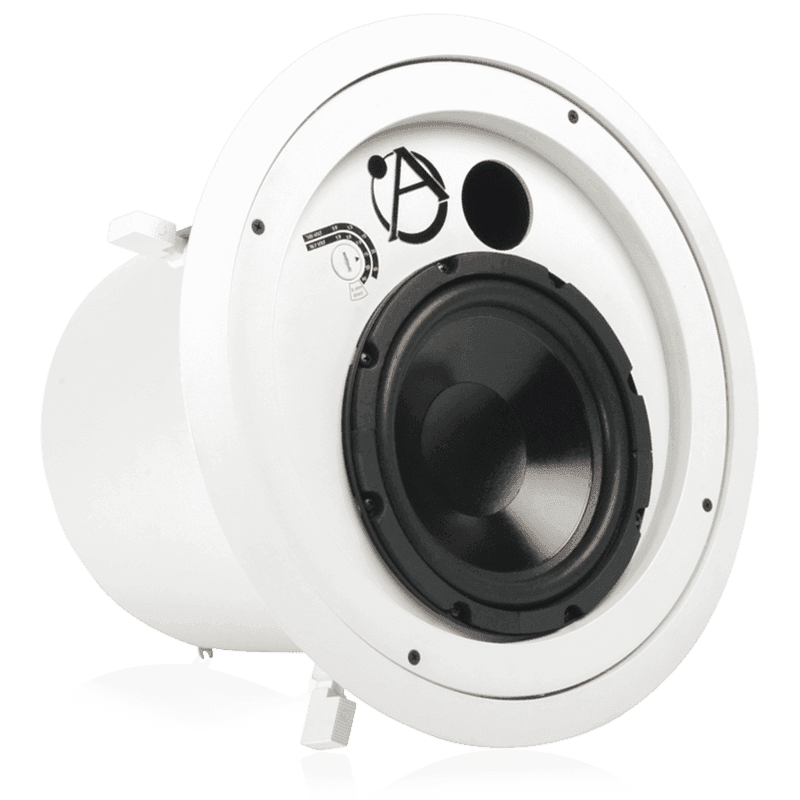 Atlas Sound FAPSUB-1 8" Tuned Ported In-Ceiling Subwoofer with 60-Watt 70V/100V Transformer - Creation Networks