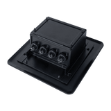 Atlas Sound FB4-XLRF Microphone Outlet Floor Box - Creation Networks
