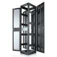 Atlas Sound FMA44-25G Gangable Rack 25.5 inch Deep, 44RU **Shown with Optional Side Panels & Front Door** - Creation Networks