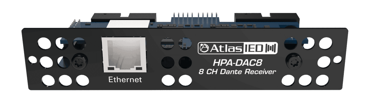 Atlas Sound HPA-DAC8 Eight-Input Dante® Accessory Card for HPA Amplifiers - Creation Networks