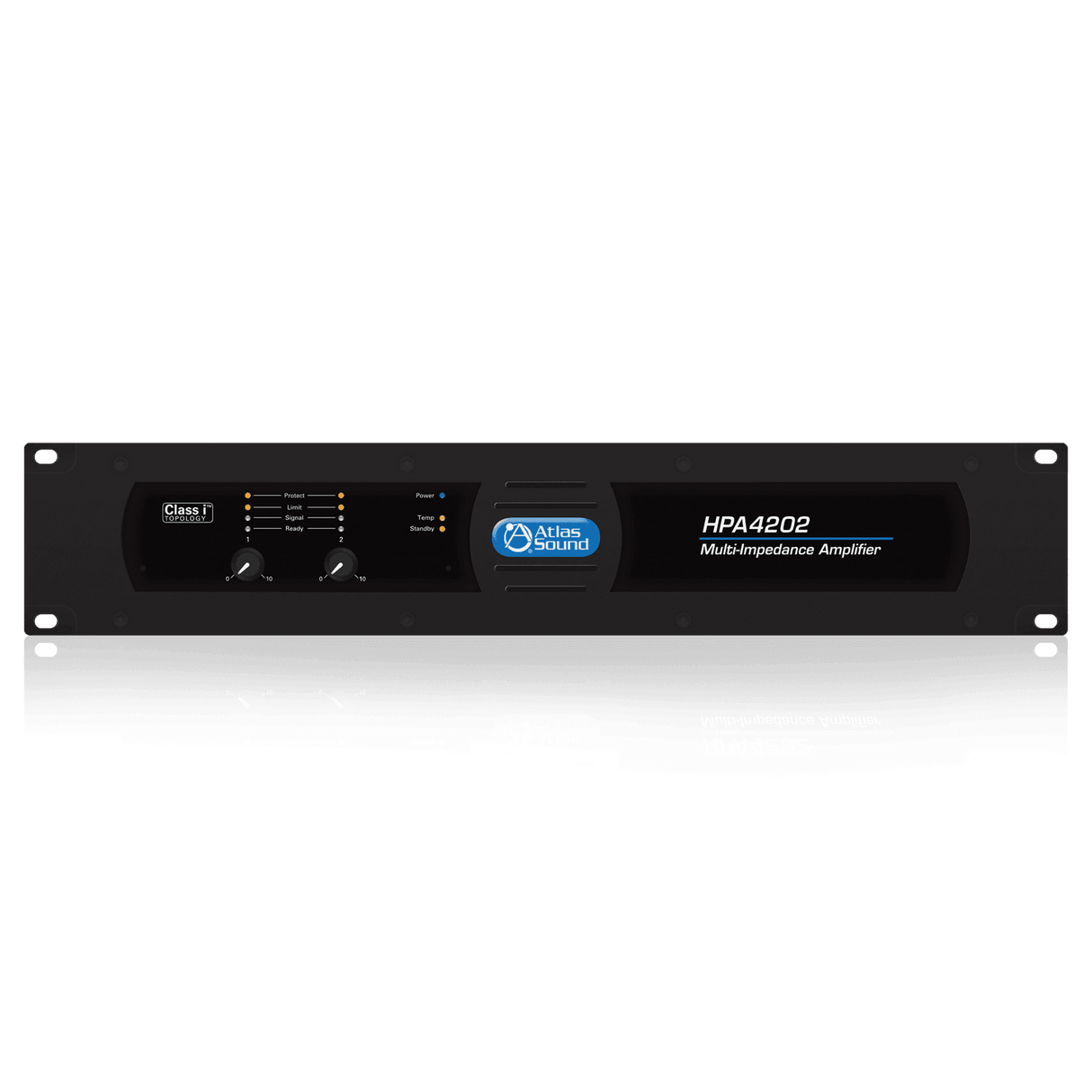 Atlas Sound HPA4202 Dual-Channel, 4800-Watt Commercial Amplifier - Creation Networks