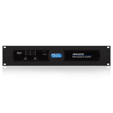 Atlas Sound HPA4202 Dual-Channel, 4800-Watt Commercial Amplifier - Creation Networks