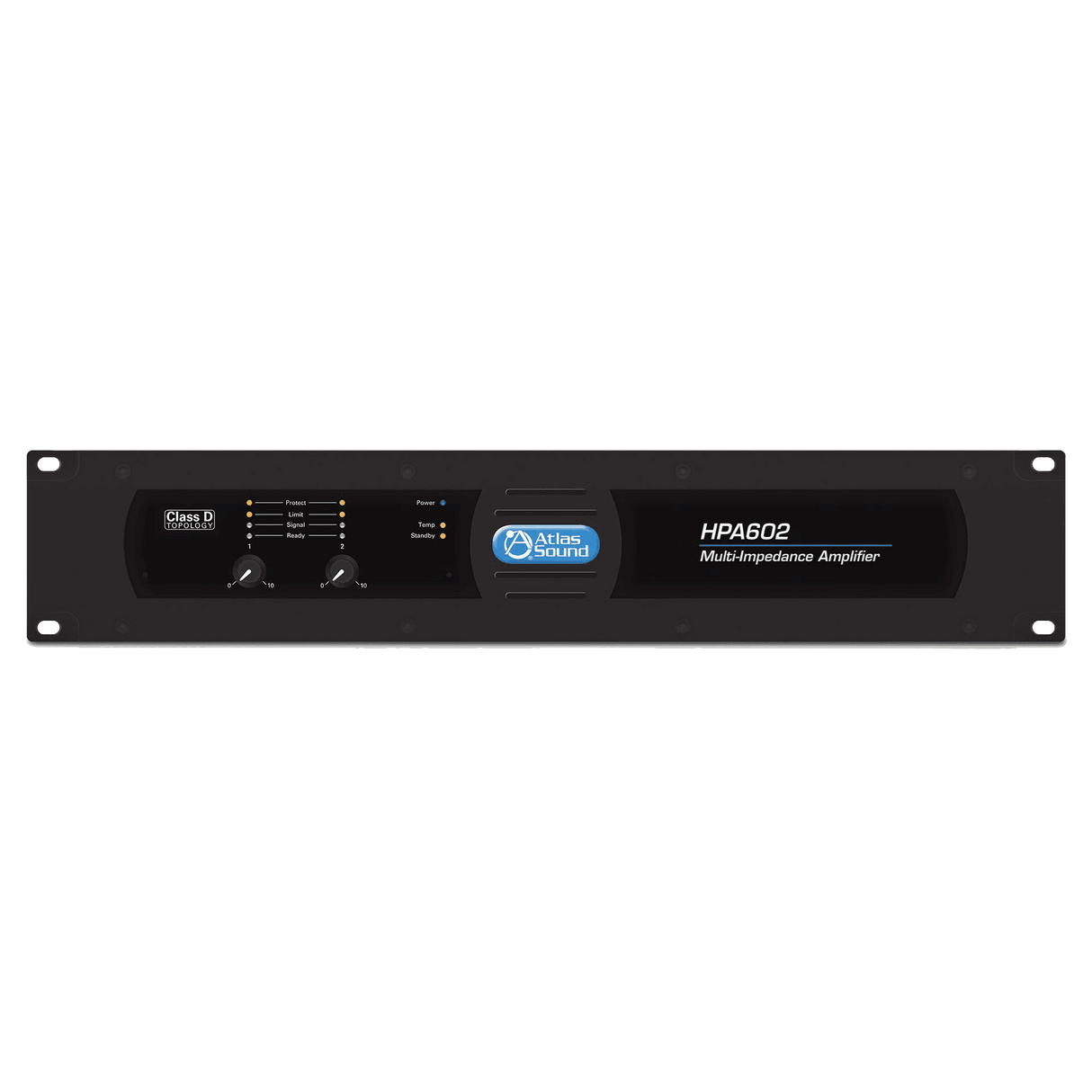Atlas Sound HPA602 Dual-Channel, 600-Watt Commercial Amplifier - Creation Networks