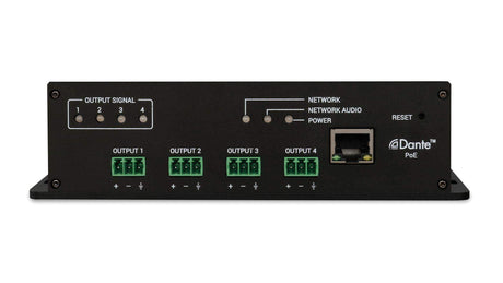 Atlas Sound IED1544AIO-D 4 x 4 Analog/Dante I/O Module - Creation Networks