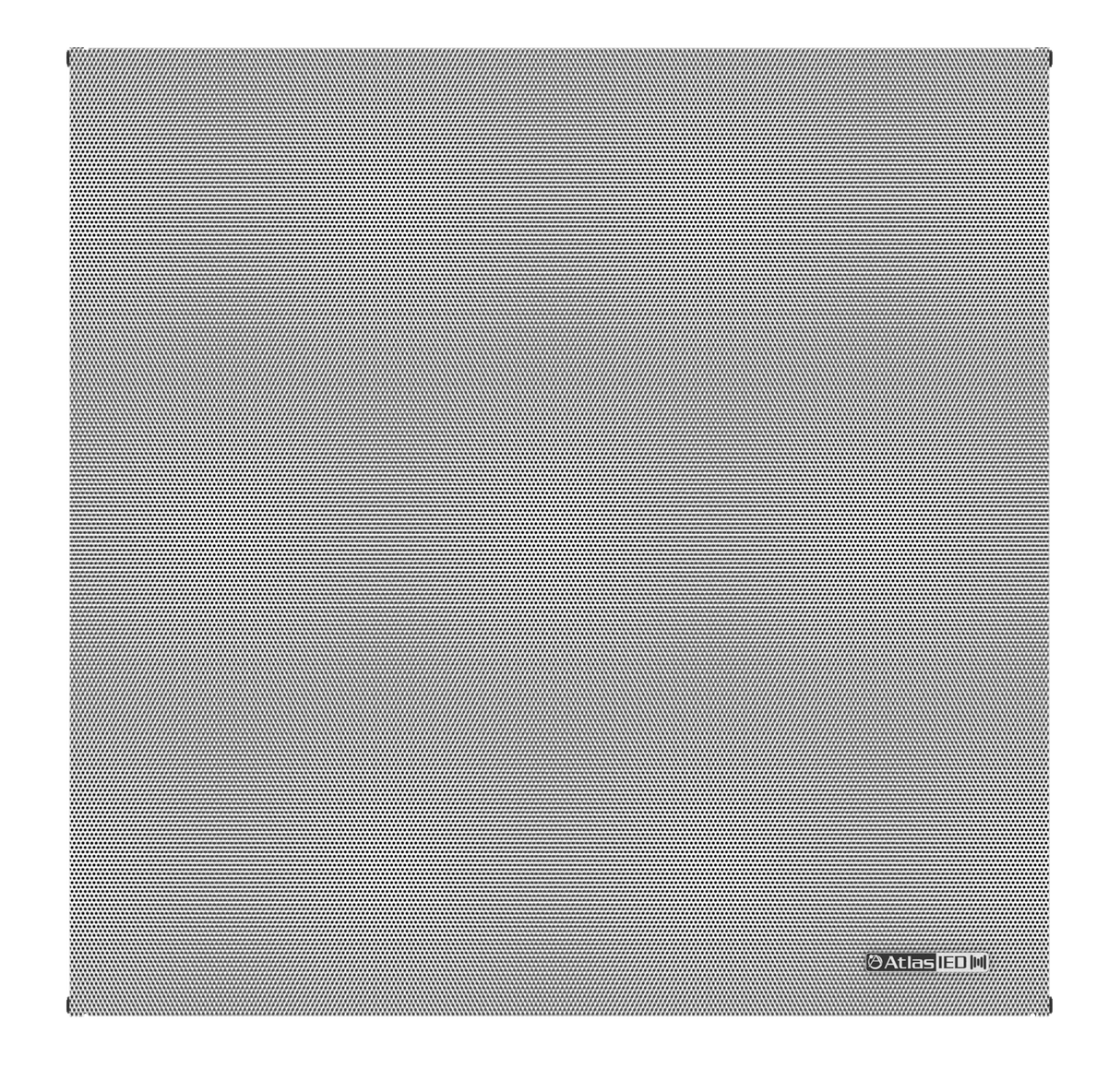 Atlas Sound IP-22SYSP Indoor 2' x 2' 80 Suspended Ceiling Mount Extension Speaker - Creation Networks