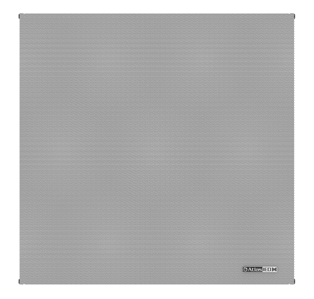 Atlas Sound IP-22SYSP Indoor 2' x 2' 80 Suspended Ceiling Mount Extension Speaker - Creation Networks