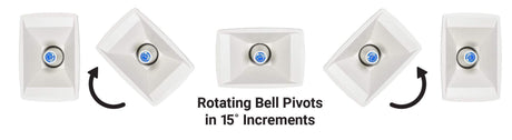 Atlas Sound IP-APX PoE+ Weather Resistant Constant Directivity IP Horn with Rotating Bell & Wall/ Pole Mount - Creation Networks