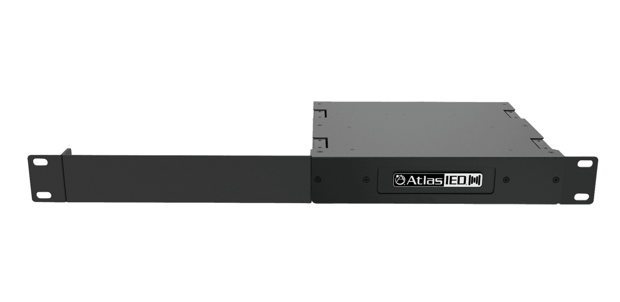 Atlas Sound IP-ZCM1RMK Single PoE+ IP Addressable IP-to-Analog Gateway with Integrated Amplifier and Rack Mount Kit - Creation Networks