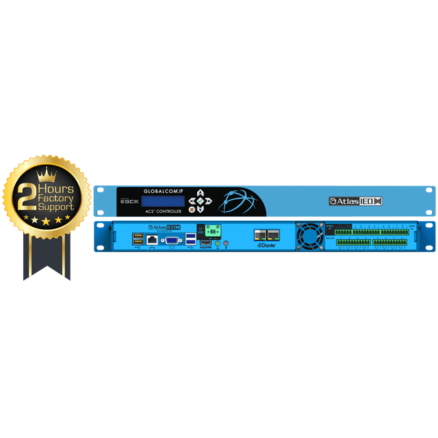 Atlas Sound IP108-D-CS Announcement Control System with 8 Dante™ Message Channels - Creation Networks