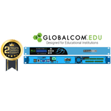 Atlas Sound IP108-D-EDU-CS GLOBALCOM®.EDU Announcement Control System with 8 Dante™ Message Channels - Creation Networks