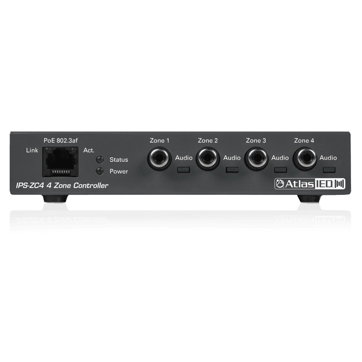 Atlas Sound IPS-ZC4 IP-to-Analog Four Zone PoE Gateway (for SIP applications) - Creation Networks