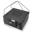 Atlas Sound M1000-USA 8" Dual Cone Sound Masking Speaker with 4-Watt 70V Transformer, Black Enclosure, and BAA Compliance - Creation Networks