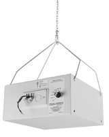 Atlas Sound M1000-W 8" Dual Cone Sound Masking Speaker with 4-Watt 70V Transformer and Enclosure (White) - Creation Networks