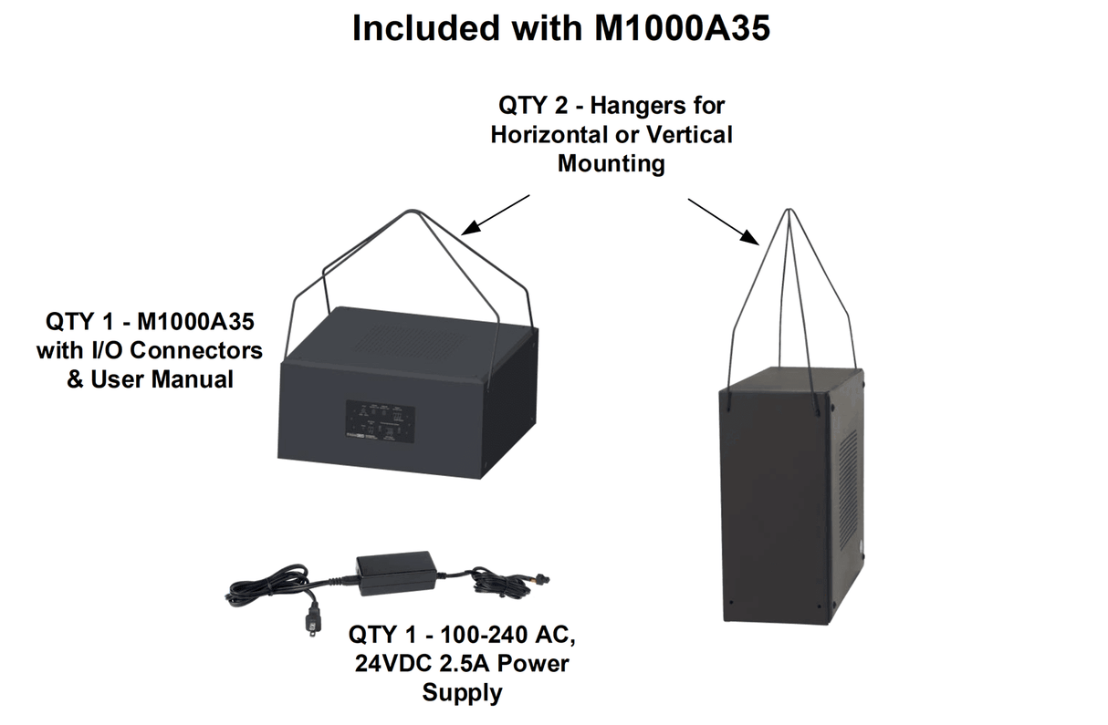 Atlas Sound M1000A35 8" Powered / Active Sound Masking Speaker - Creation Networks
