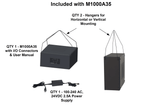 Atlas Sound M1000A35 8" Powered / Active Sound Masking Speaker - Creation Networks