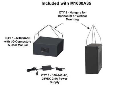 Atlas Sound M1000A35 8" Powered / Active Sound Masking Speaker - Creation Networks