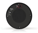 Atlas Sound M1000R 8" Dual Cone Sound Masking Speaker with 4-Watt 70V Transformer and Enclosure (Black, Round) - Creation Networks