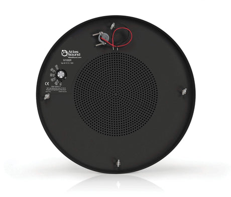 Atlas Sound M1000R 8" Dual Cone Sound Masking Speaker with 4-Watt 70V Transformer and Enclosure (Black, Round) - Creation Networks